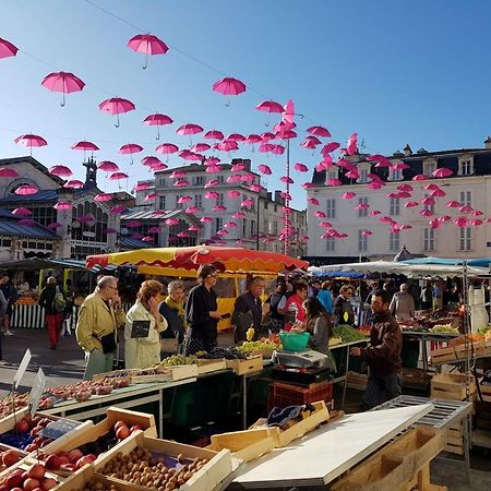 Charmant Studio 37M2 Centre-Ville La Rochelle, Proche Vieux Port, Equipe Pour 2/3 Personnes - Fr-1-535-40 라로셸 외부 사진